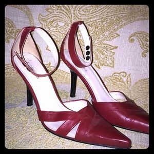 BCBGirls by Max Azria heels with ankle strap